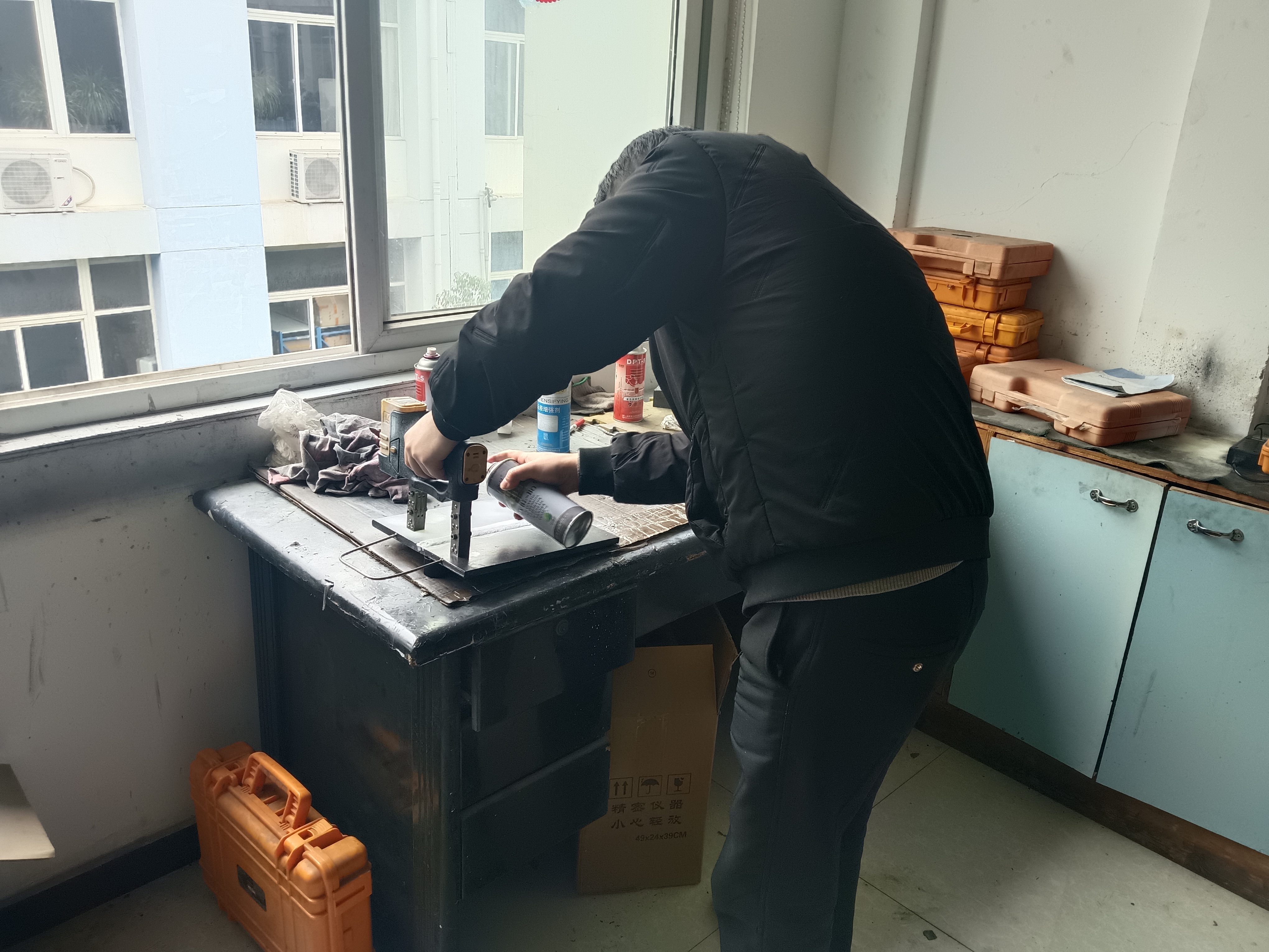 湖南省机械学会无损检测人员MT取证培训活动